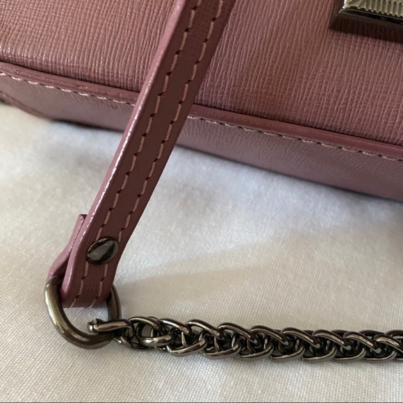 Vera Pelle Carmelia Roma Shoulder Bag Purple - Picture 3 of 9